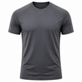 Performance Stretch Training Shirt – Graphite Grey | Fenthre Thompson