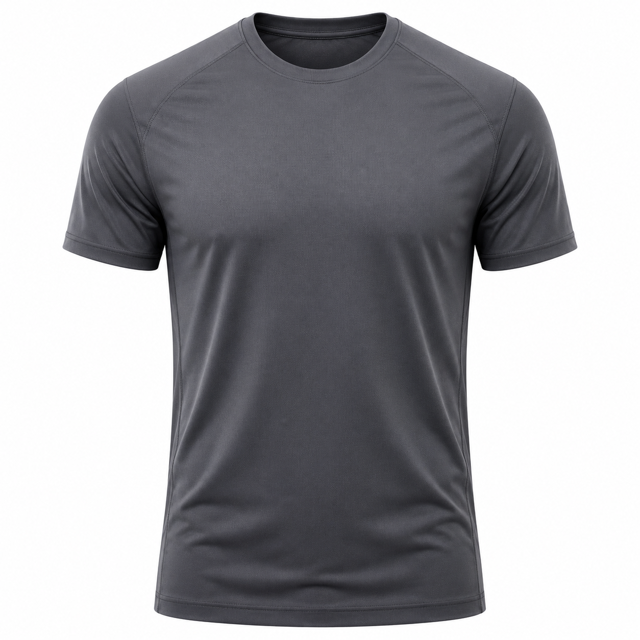 Performance Stretch Training Shirt – Graphite Grey | Fenthre Thompson