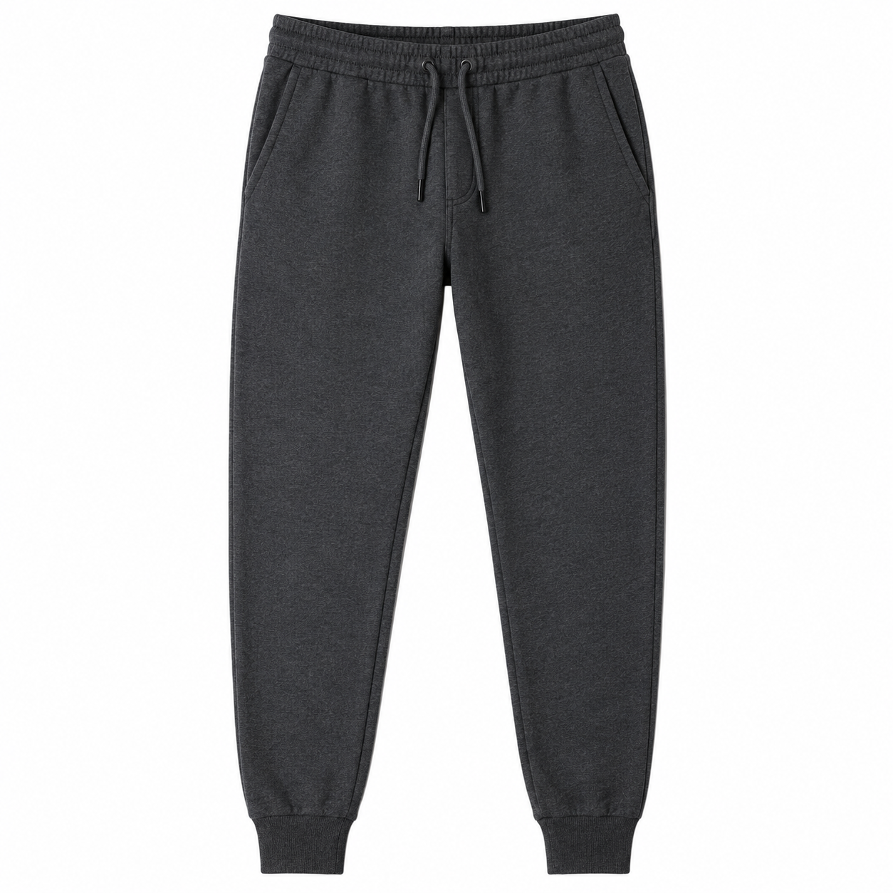 Premium Cotton Jogger Trousers – Charcoal Grey | Fenthre Thompson